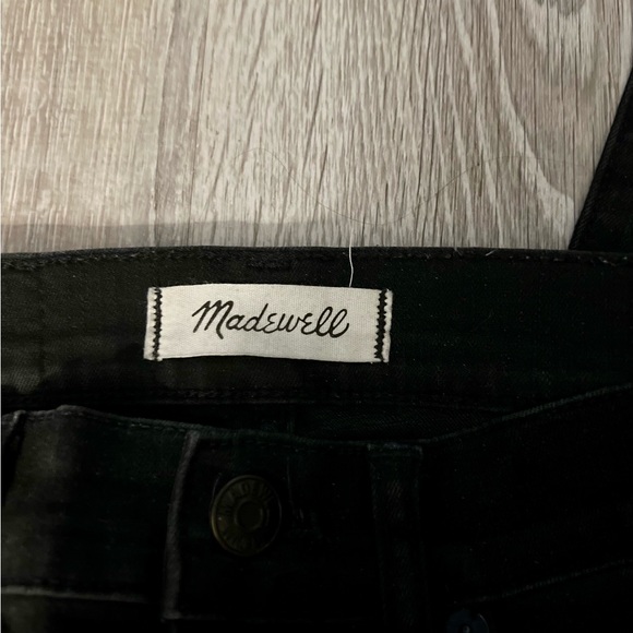 Madewell Cali Demi Boot Jeans - Berkeley Black - Raw Hem - Picture 5 of 11